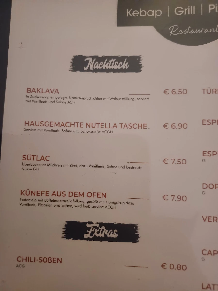 Speisekarte photo 2