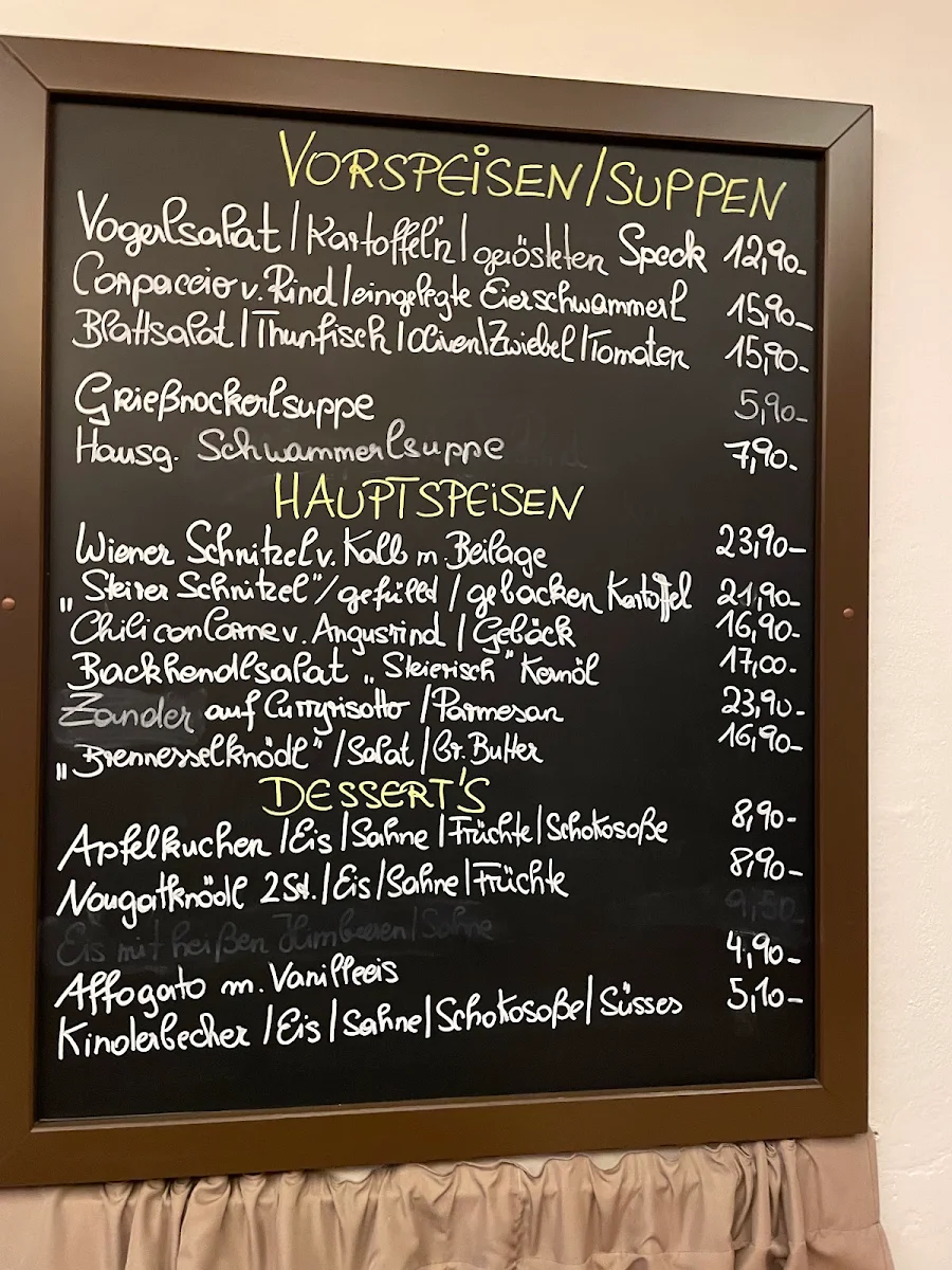 Speisekarte photo 2