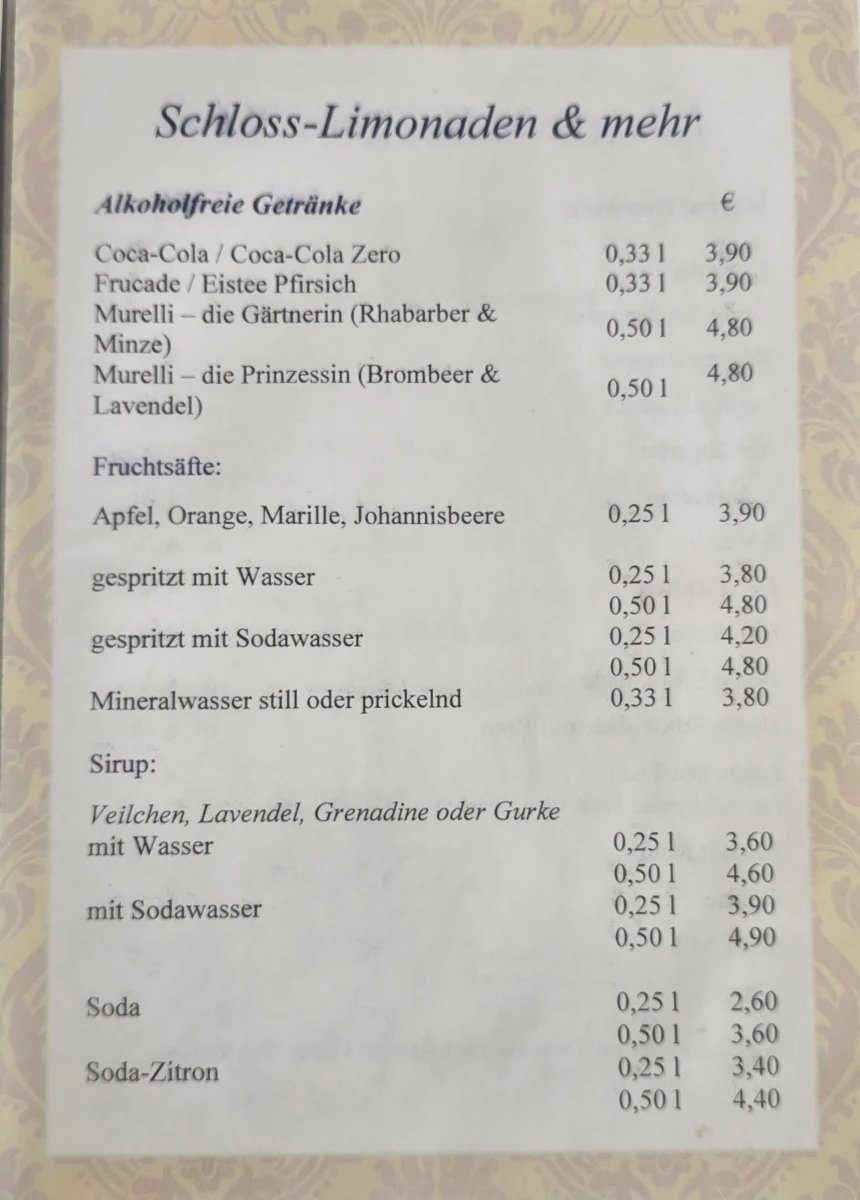 Speisekarte photo 3