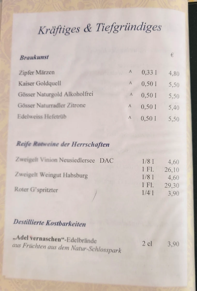 Speisekarte photo 4