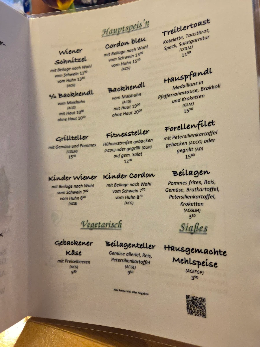 Speisekarte photo 4