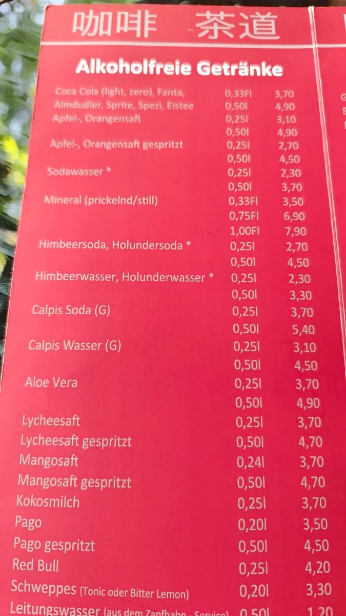 Speisekarte photo 4