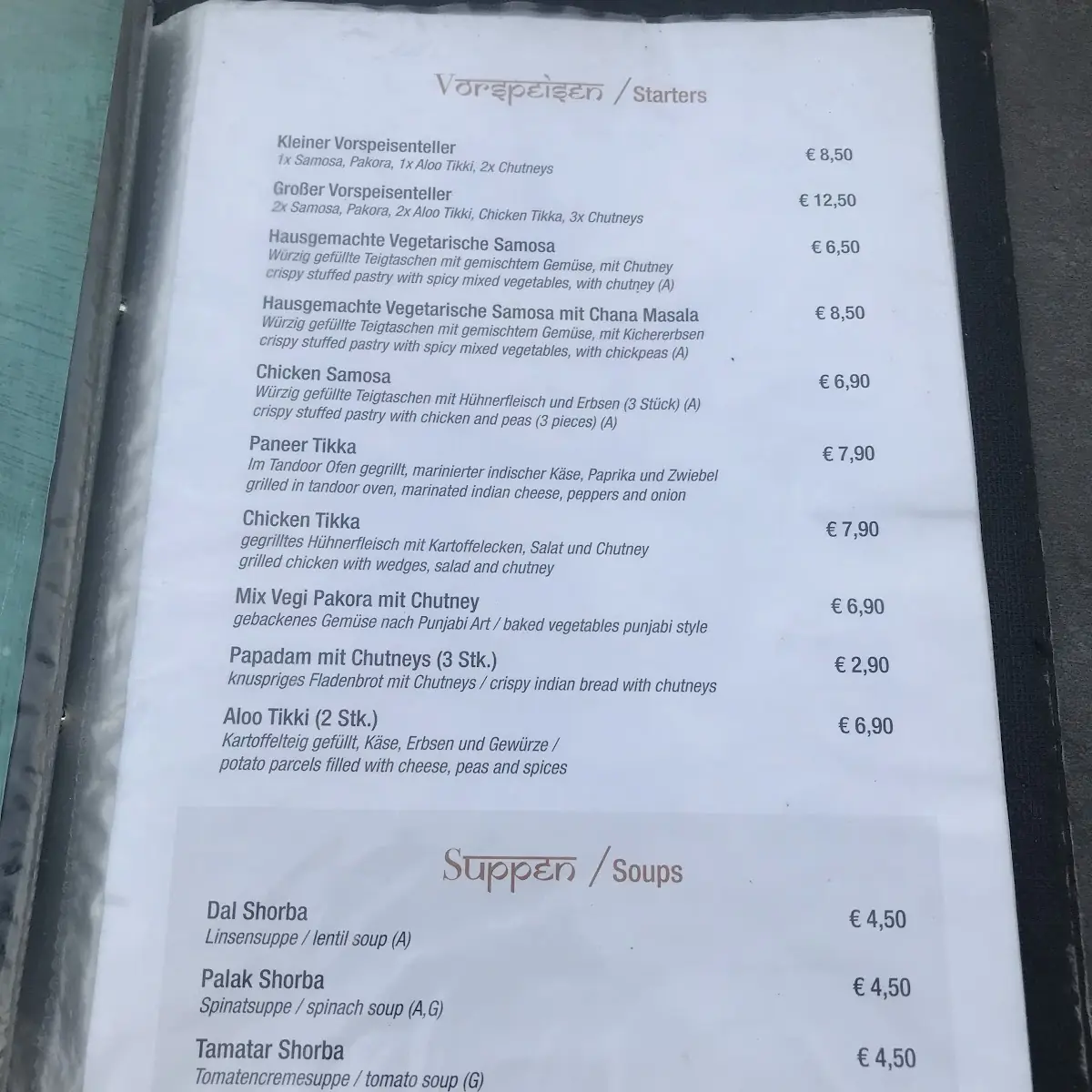 Speisekarte photo 10