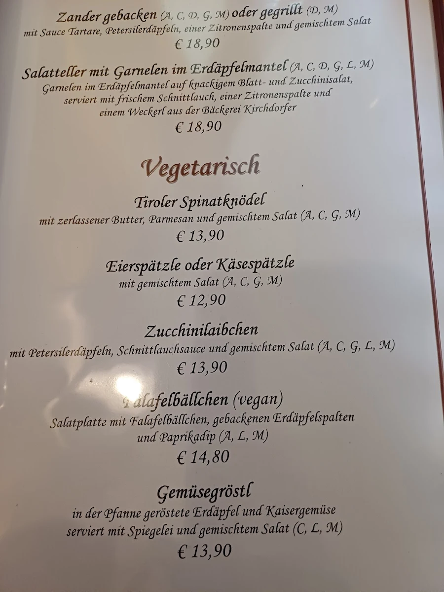 Speisekarte photo 3