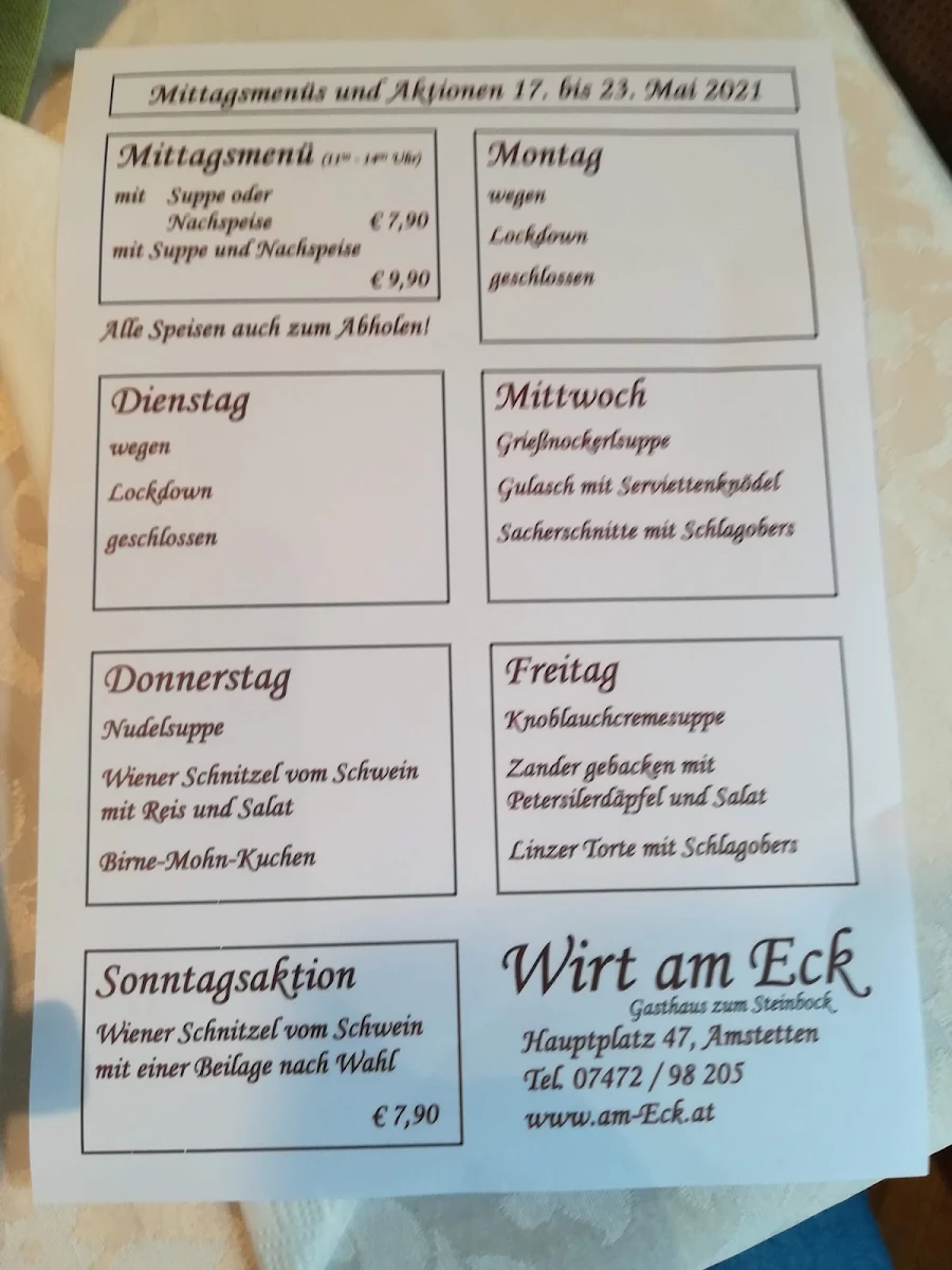 Speisekarte photo 5