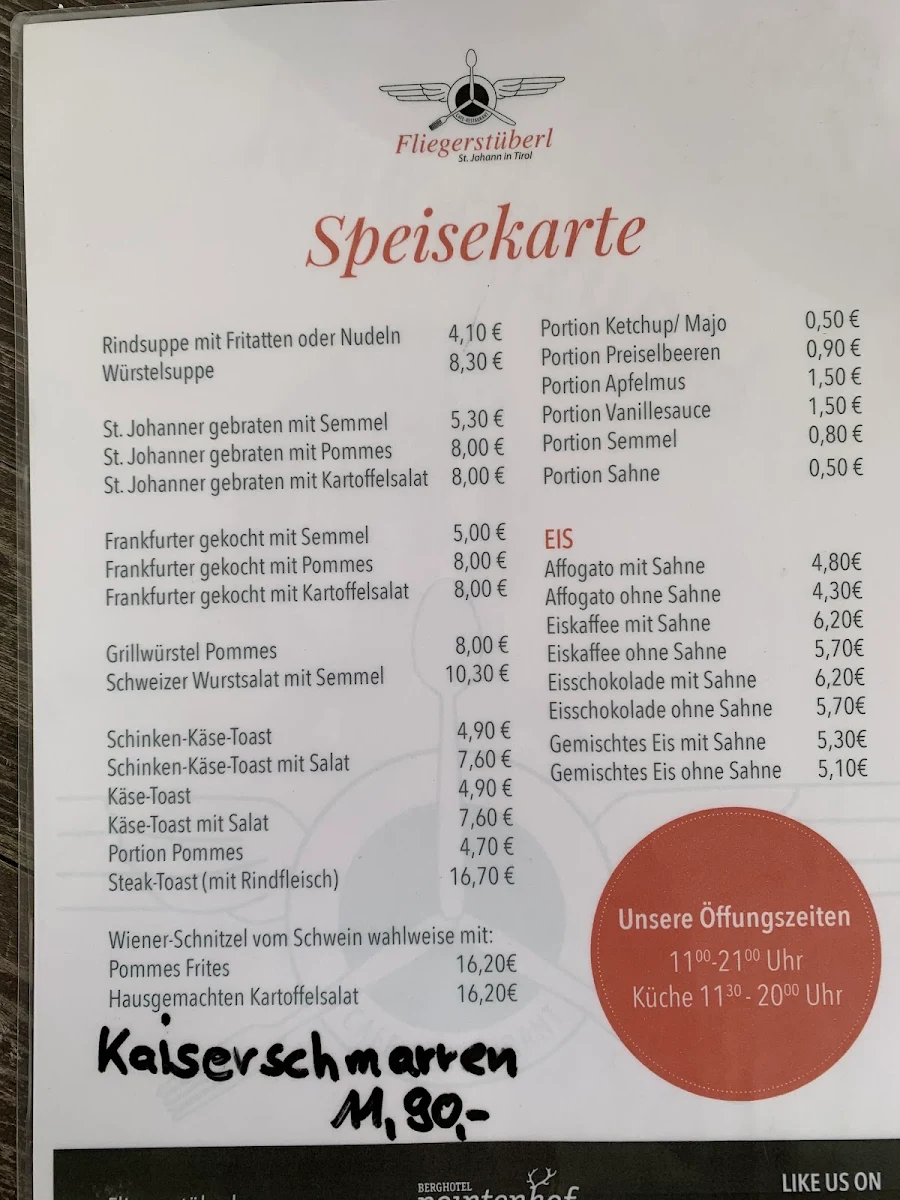 Speisekarte photo 3