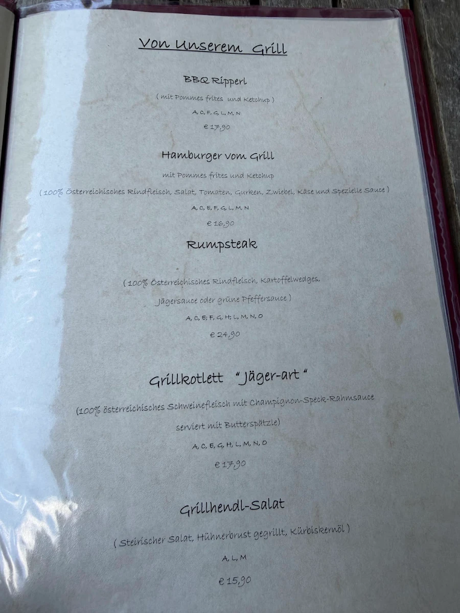 Speisekarte photo 3