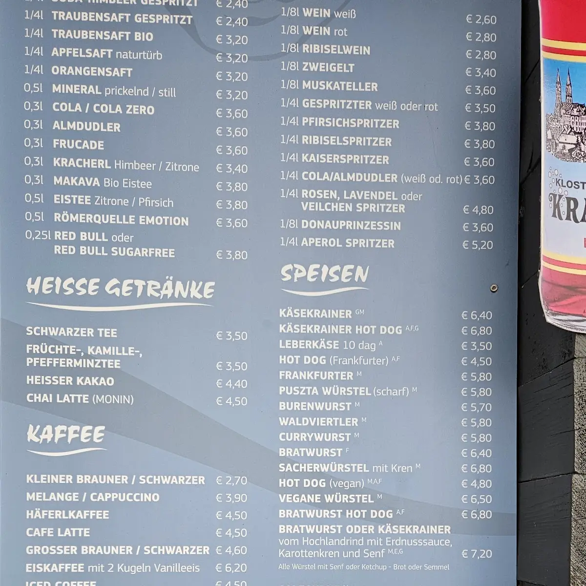 Speisekarte photo 4