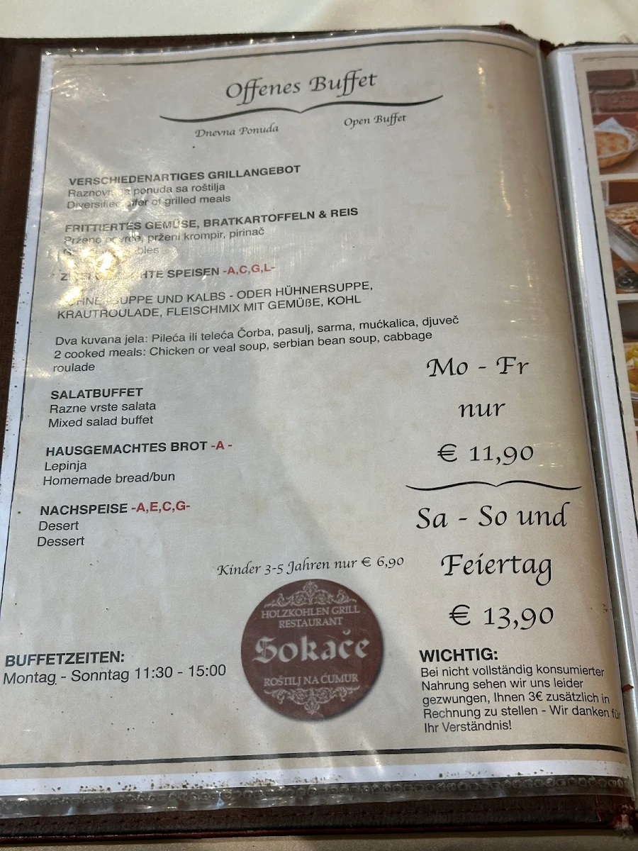 Speisekarte photo 3