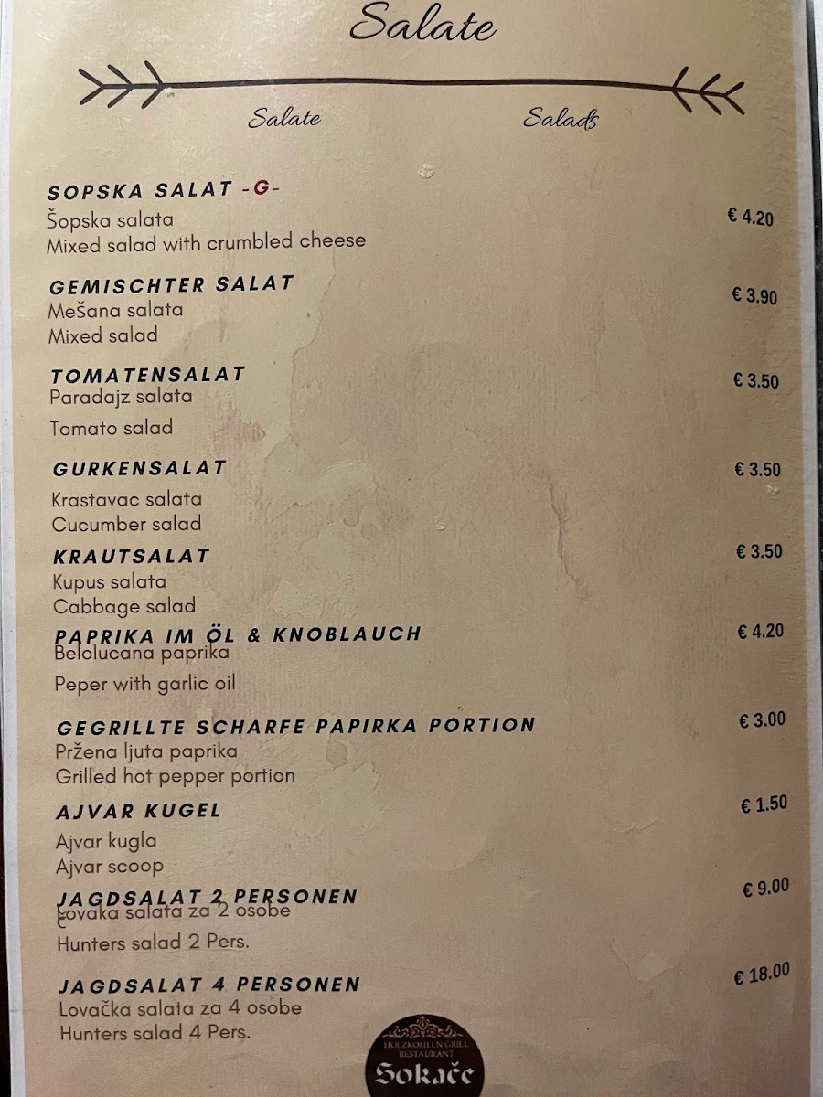 Speisekarte photo 4
