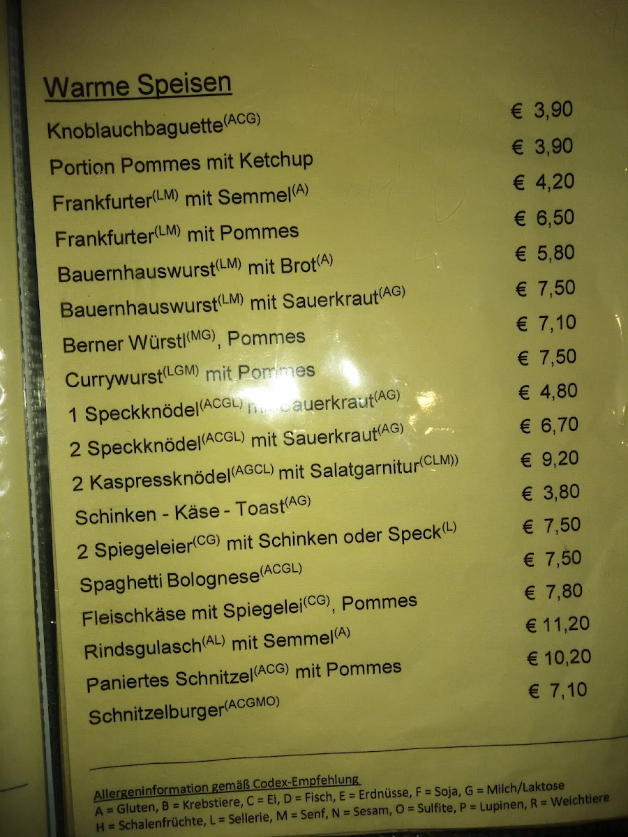 Speisekarte photo 4
