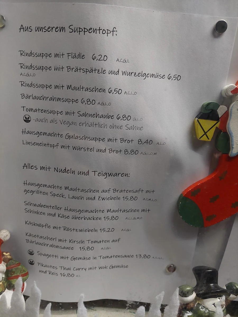 Speisekarte photo 2