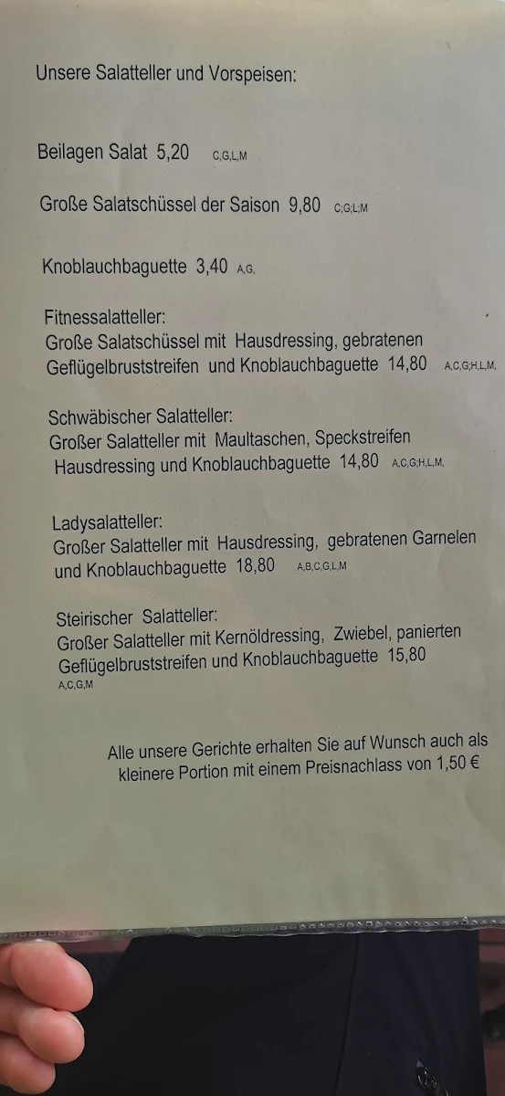 Speisekarte photo 8