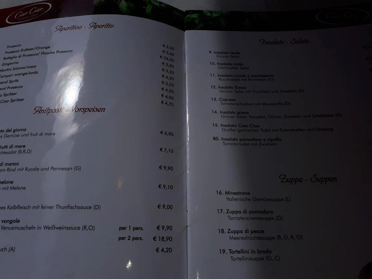 Speisekarte photo 6
