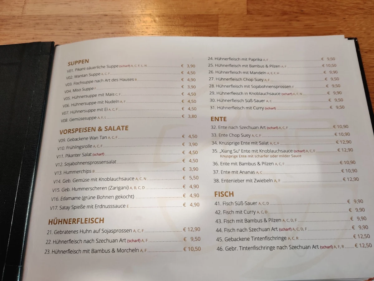 Speisekarte photo 1