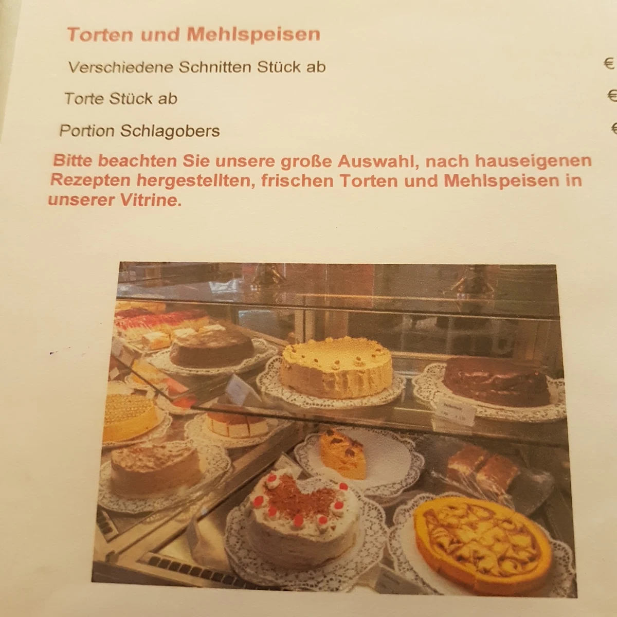 Speisekarte photo 3