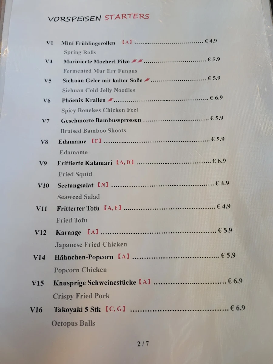 Speisekarte photo 5