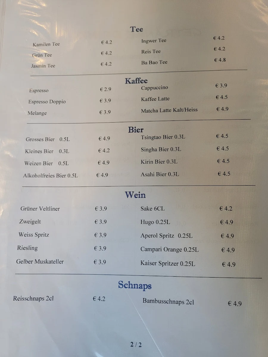 Speisekarte photo 6