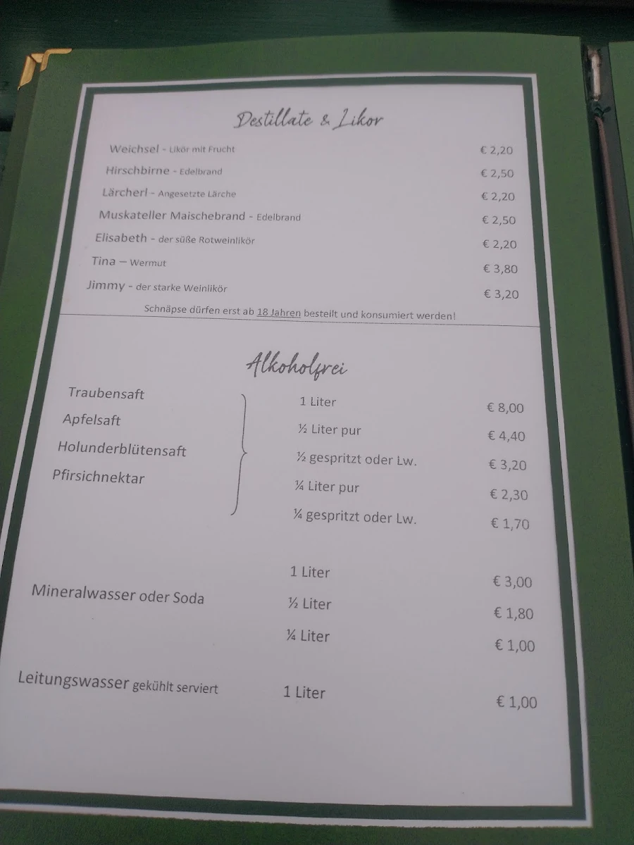 Speisekarte photo 2