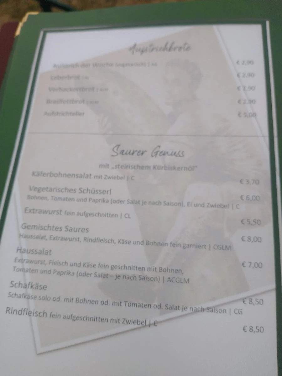 Speisekarte photo 6