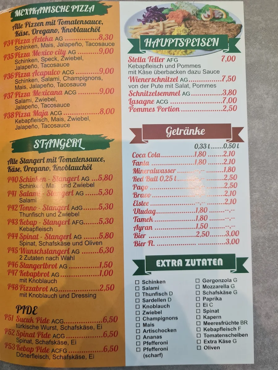 Speisekarte photo 4