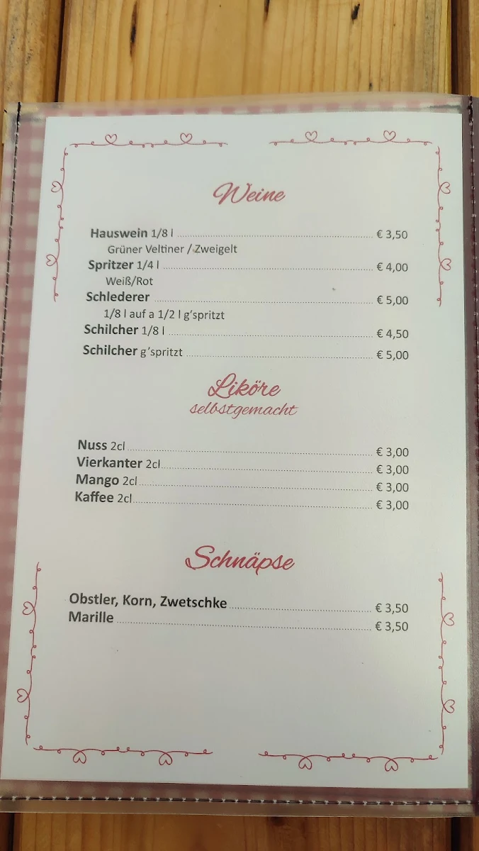 Speisekarte photo 3