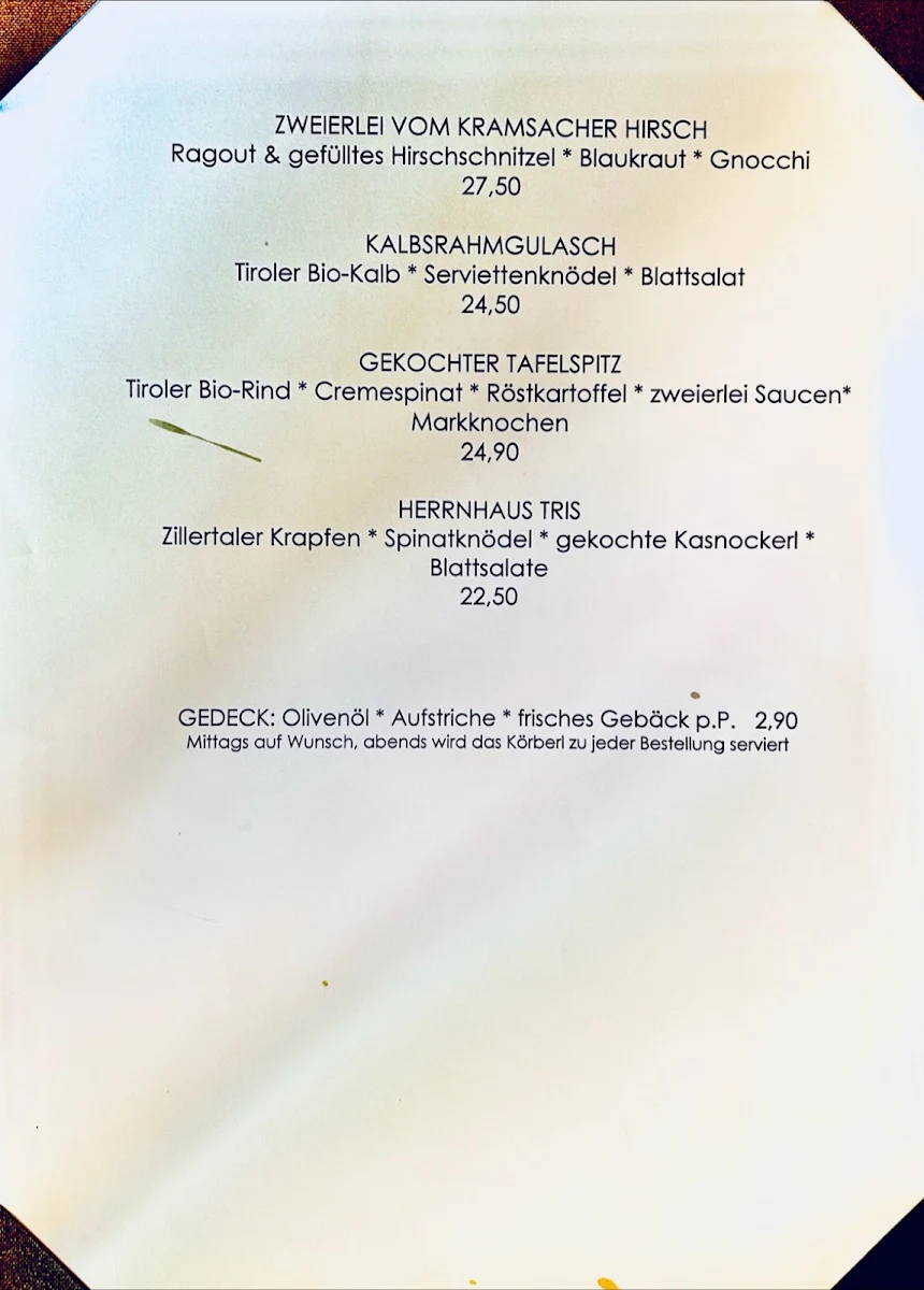 Speisekarte photo 5