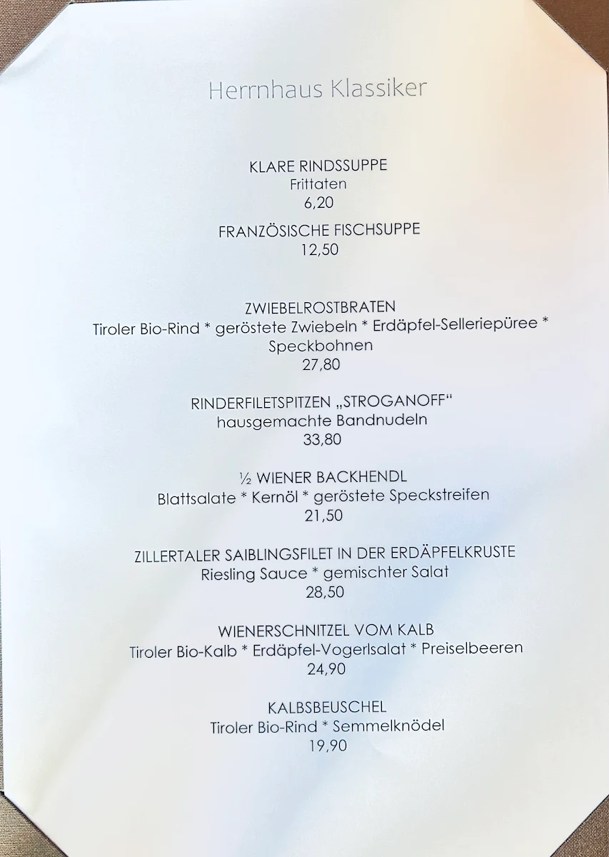 Speisekarte photo 6