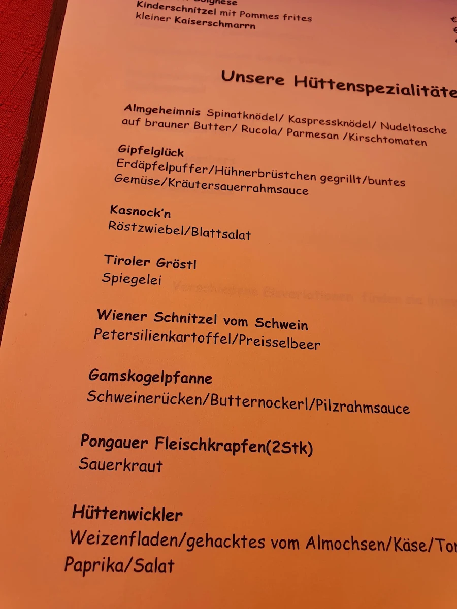 Speisekarte photo 5