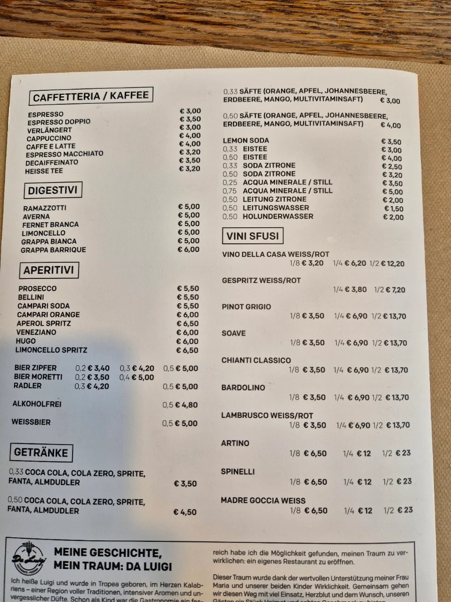 Speisekarte photo 3