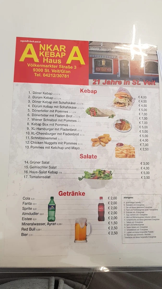 Speisekarte photo 1