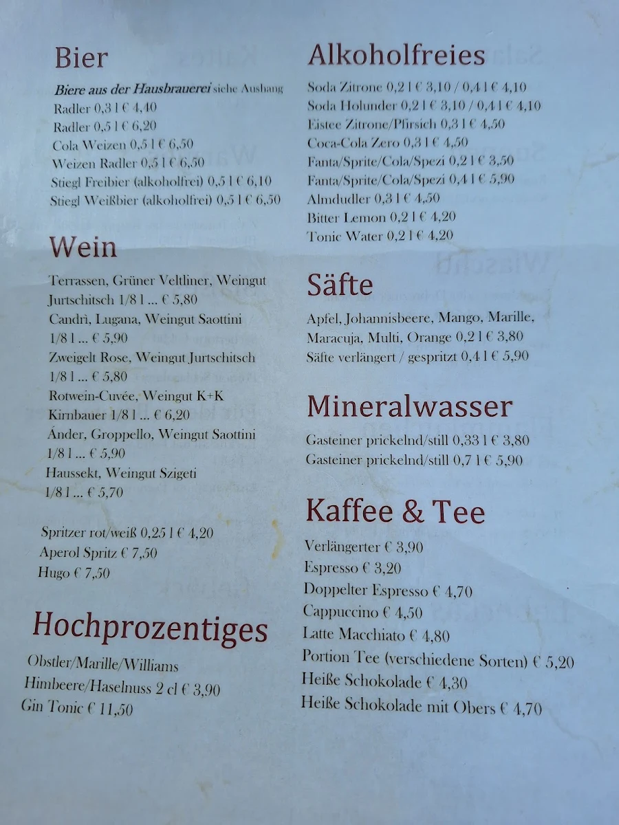 Speisekarte photo 4