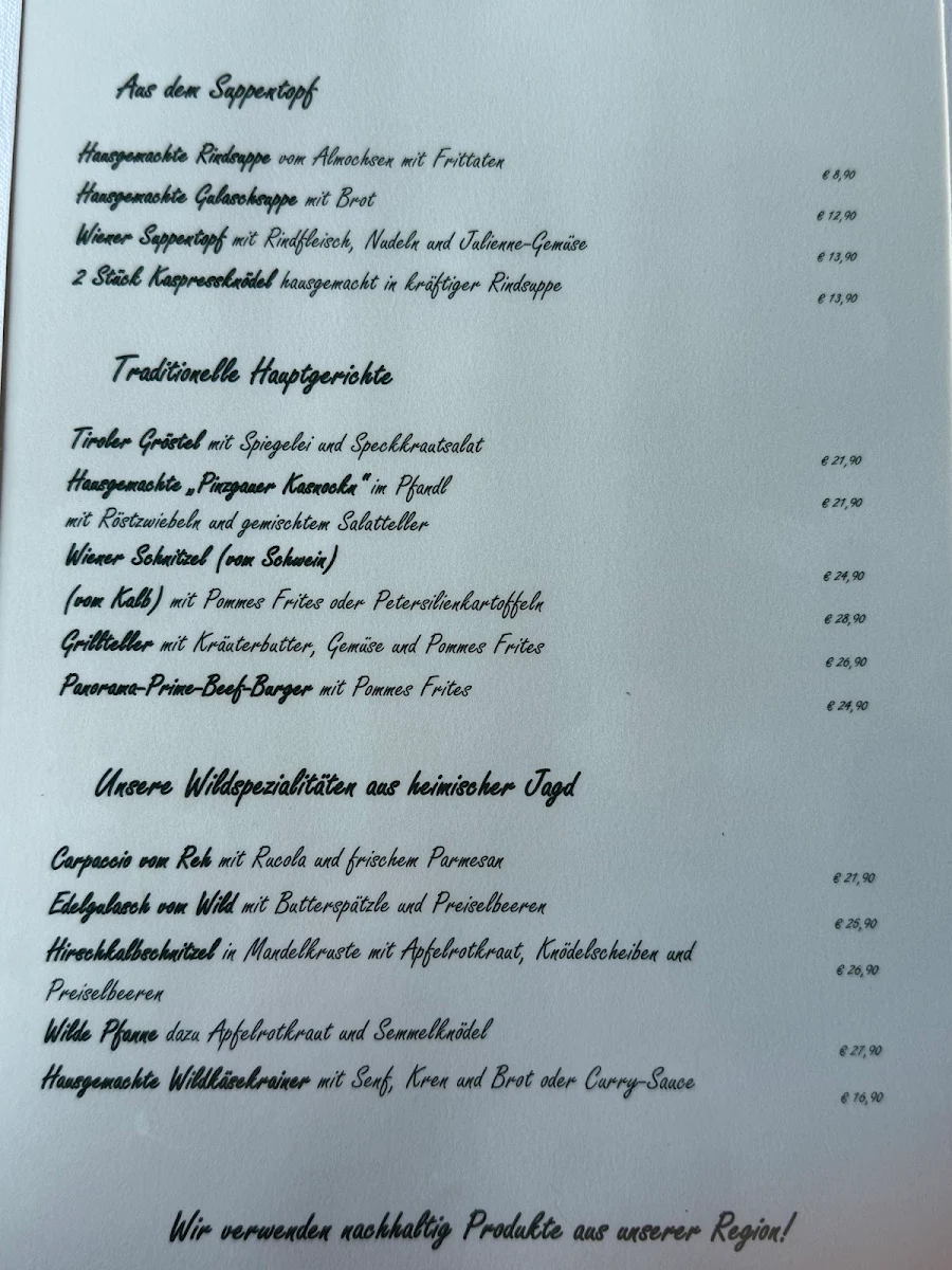 Speisekarte photo 5
