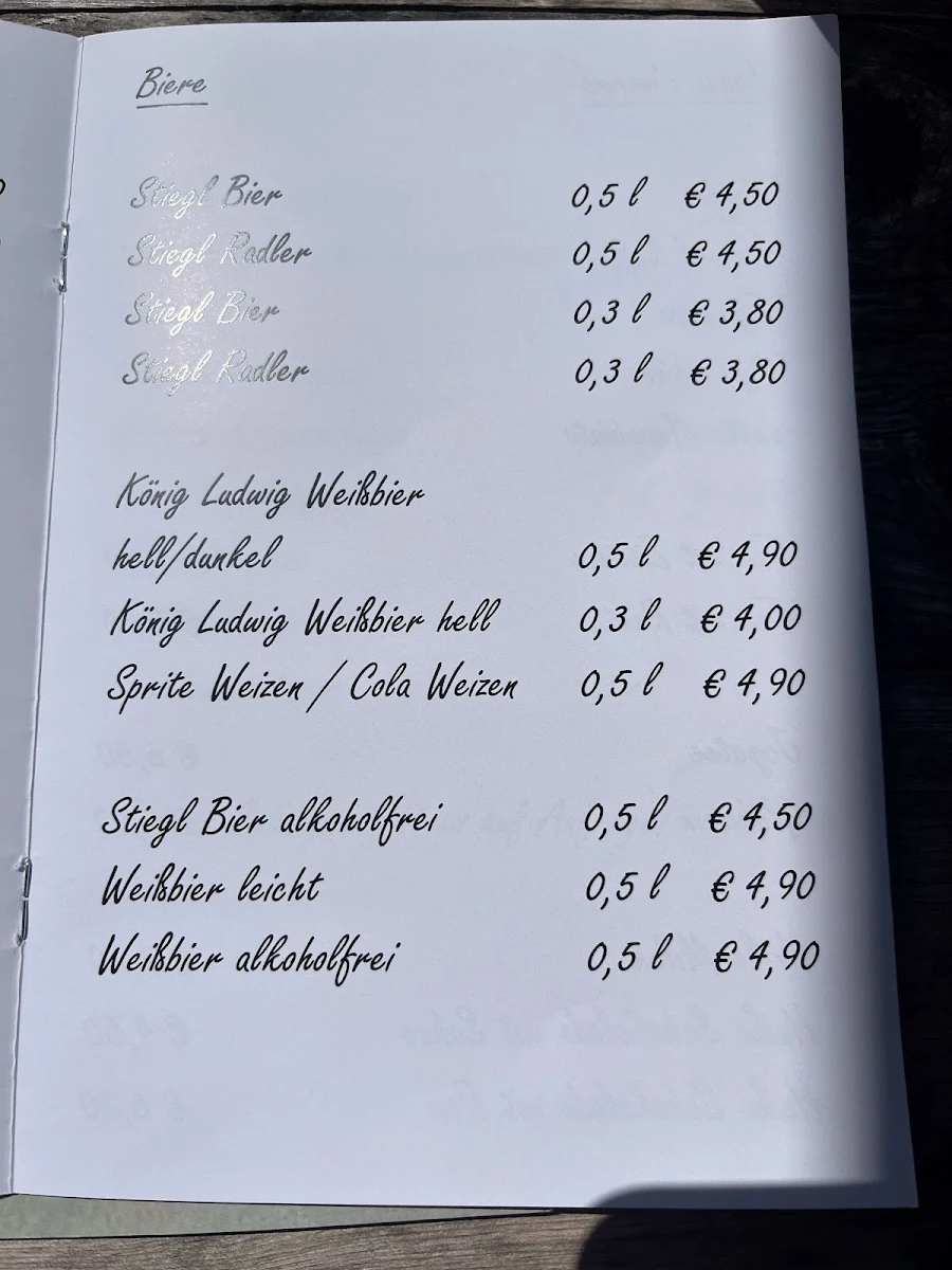 Speisekarte photo 2