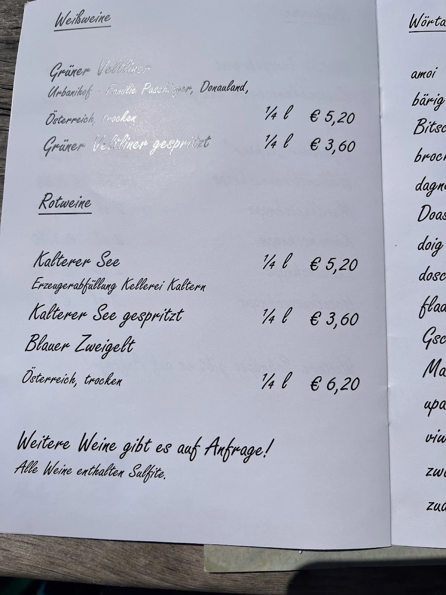 Speisekarte photo 3