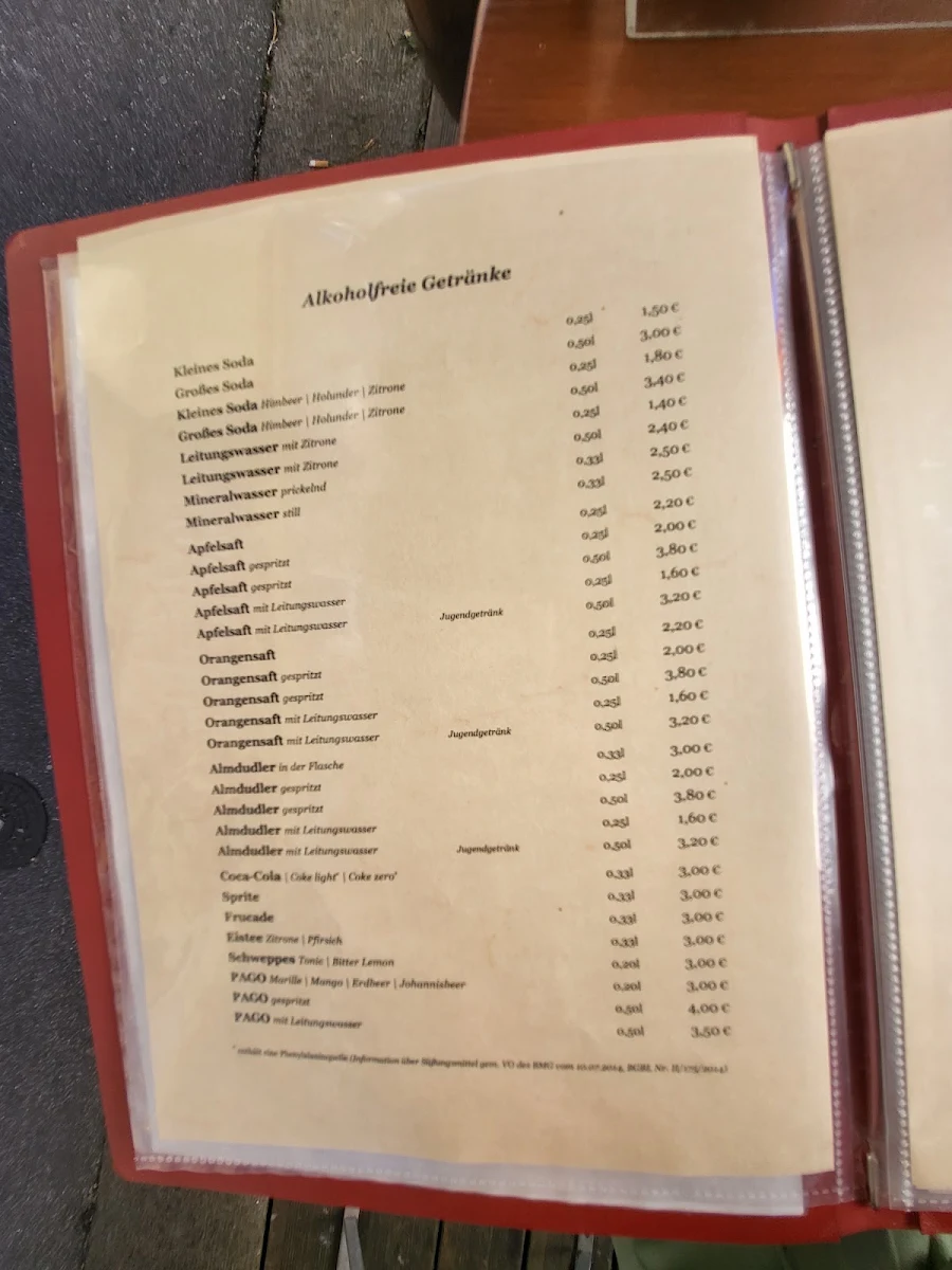 Speisekarte photo 3