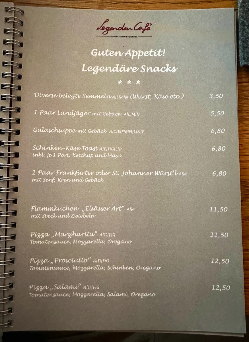 Speisekarte photo 1