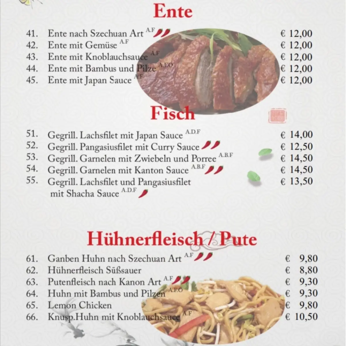 Speisekarte photo 1