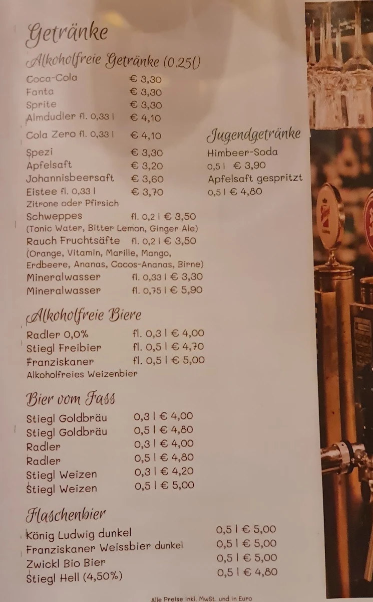 Speisekarte photo 4