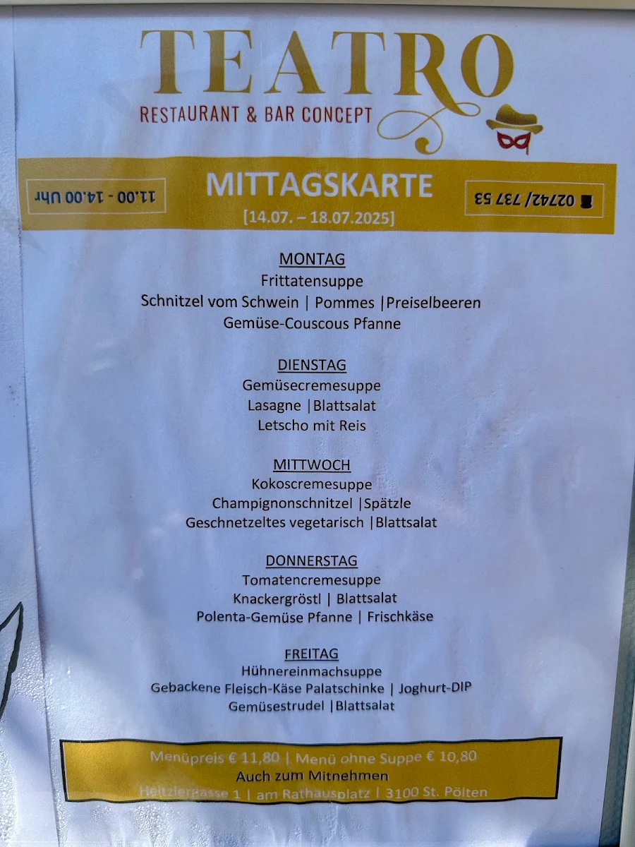 Speisekarte photo 1