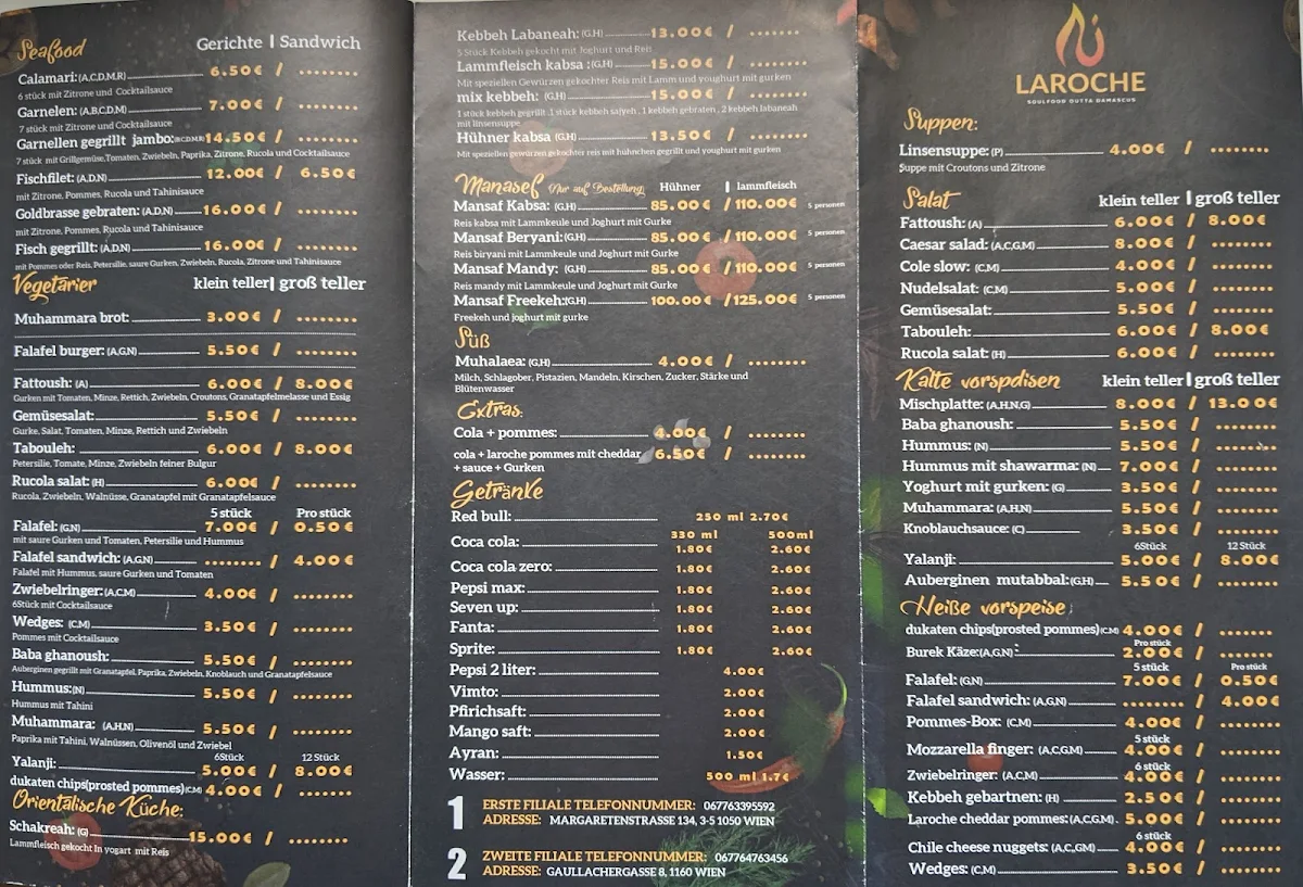 Speisekarte photo 3
