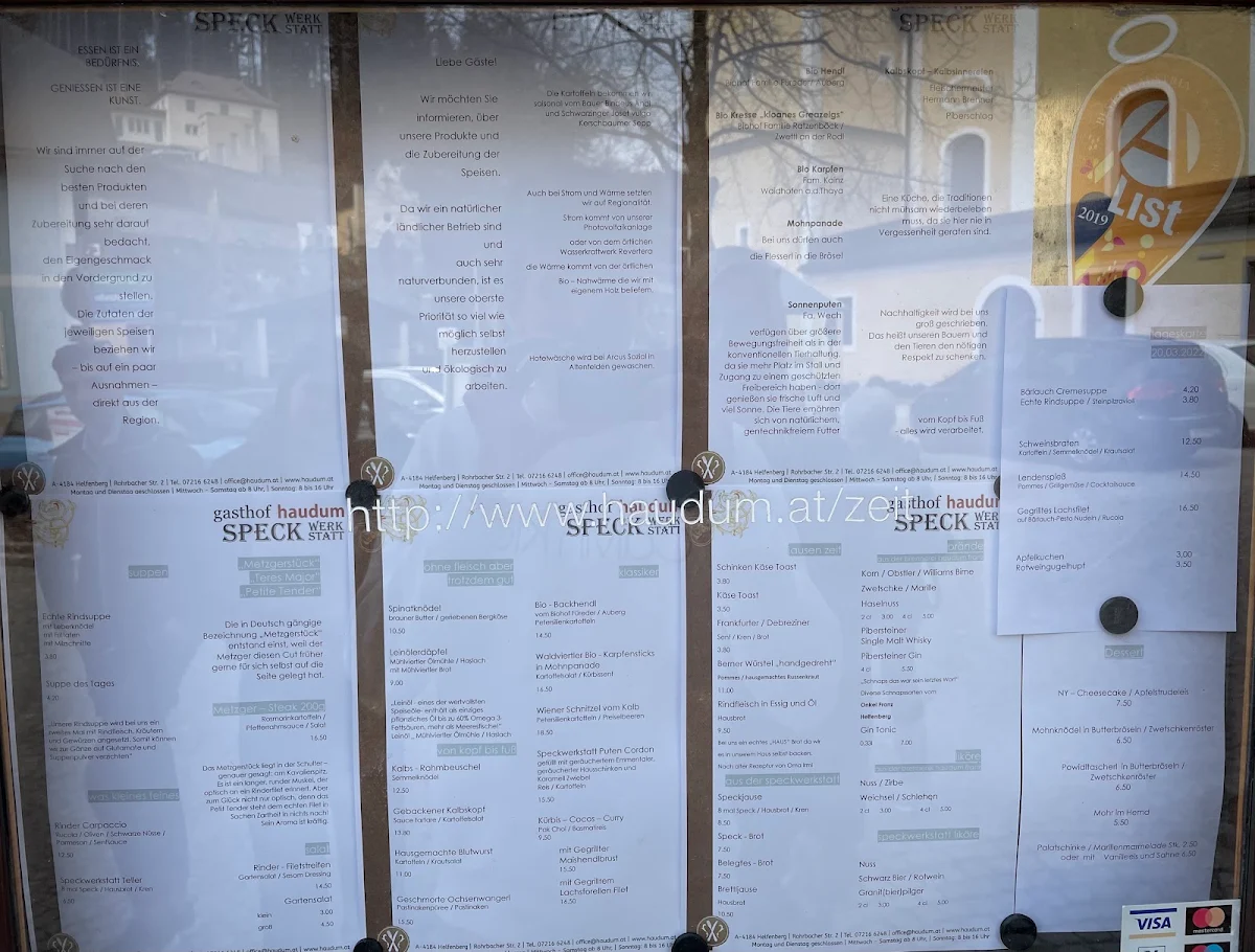 Speisekarte photo 1