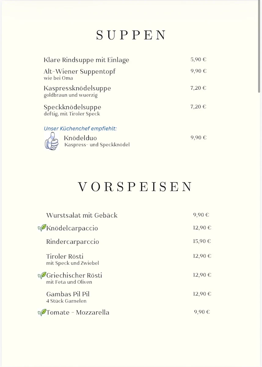 Speisekarte photo 4