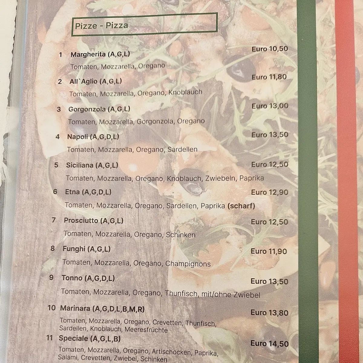 Speisekarte photo 1