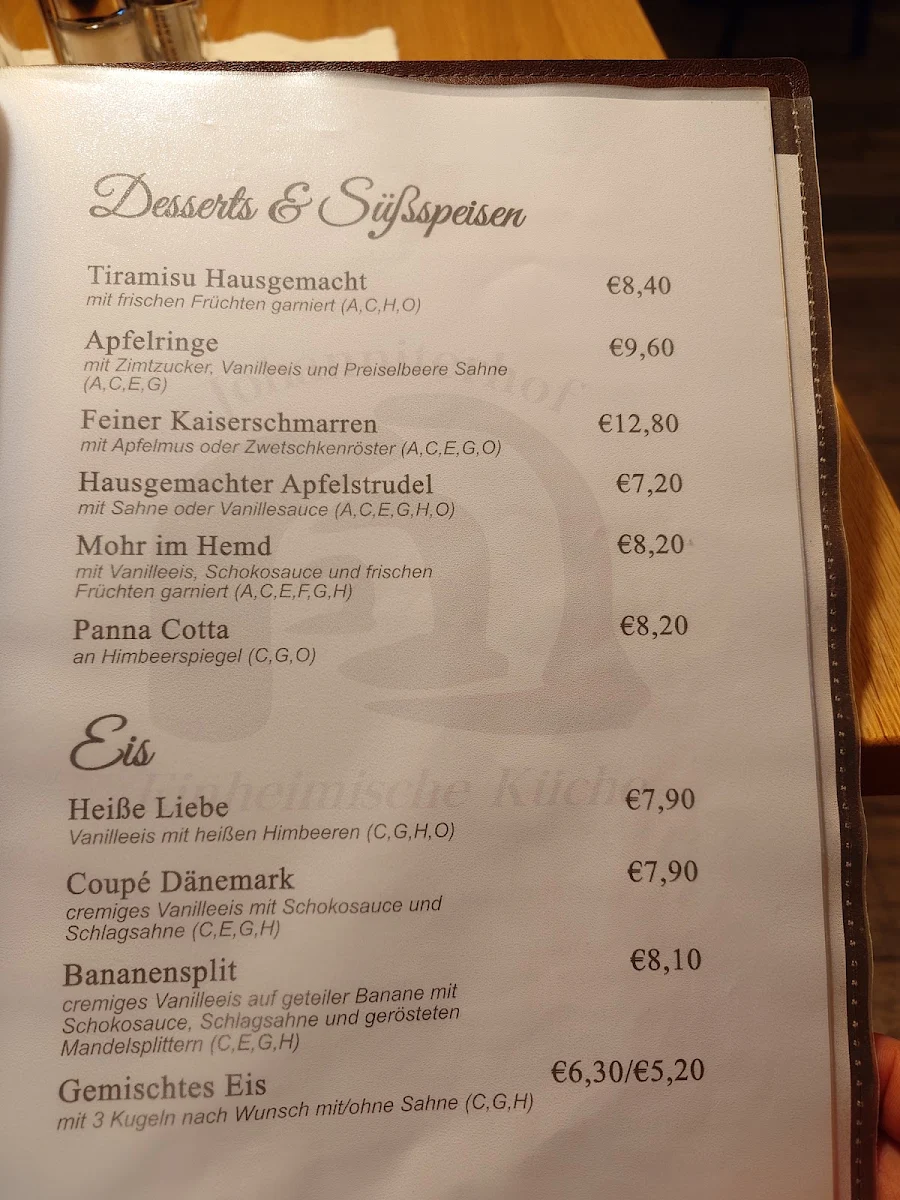 Speisekarte photo 2