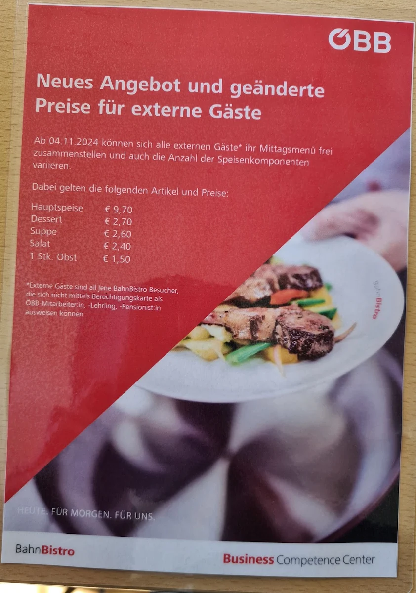 Speisekarte photo 1
