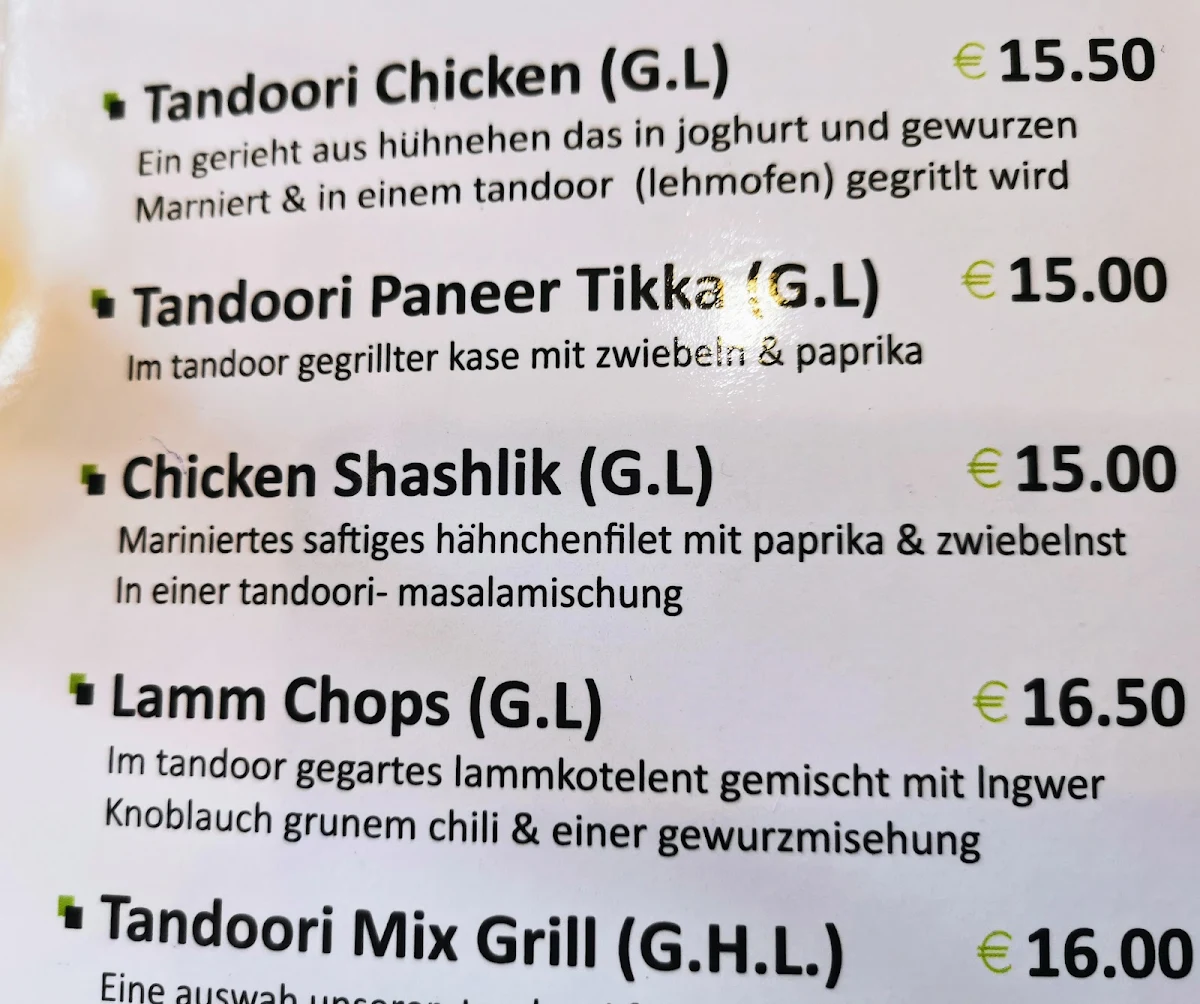 Speisekarte photo 1