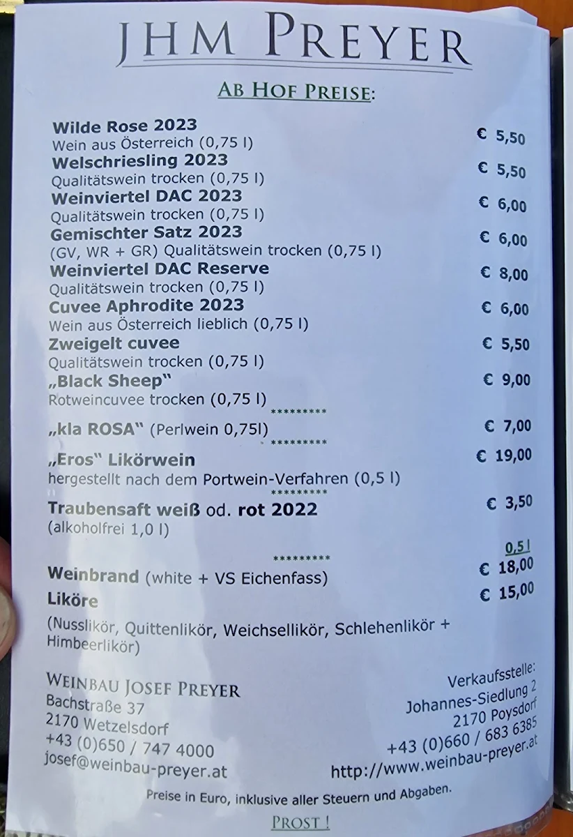 Speisekarte photo 3