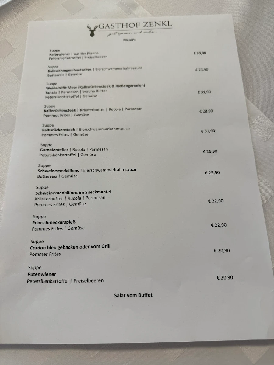 Speisekarte photo 1