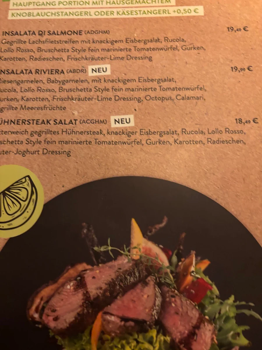 Speisekarte photo 3